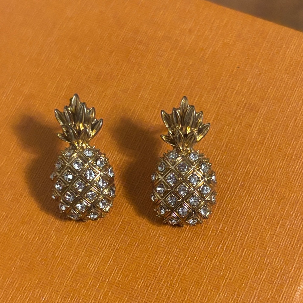 J. Crew Pineapple Earrings